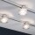 URail LED Spot Ceiling Topa Dot 5,2W Chrom und Klar und Satin dimmbar