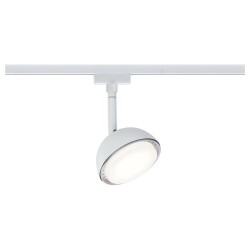 URail LED-Spot Hemi Weiß 230V Metall und Kunststoff