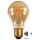 Vintage LED Lampe, Dämmerungssensor, E27, Tropfen P45, Filament, 4W, 230lm, 2200K 1er-Pack