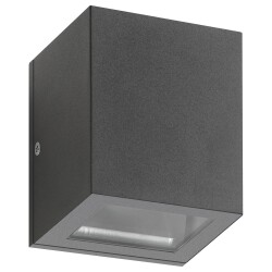 Wall light in graphite UpandDown g9 max. 33w