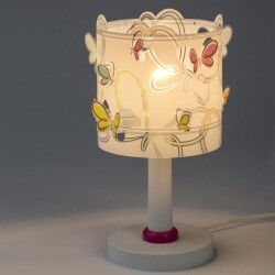 Childrens room table lamp Butterfly e14