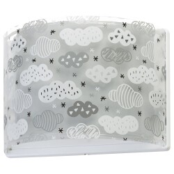 Childrens room wall lamp Clouds e27