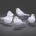 LED Lichtobjekt Vögel in Weiß 5x 0,48W 2lm IP44