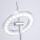 Q-Smart LED Tischleuchte Q-Amy in Silber tunable white inkl. Fernbedienung
