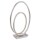 Q-Smart LED Tischleuchte Q-Nevio in Silber tunable white inkl. Fernbedienung