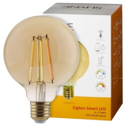 SHYNE | Smartes ZigBee LED Leuchtmittel E27, amber,...