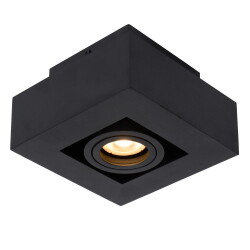LED Deckenleuchte Xirax GU10 5W  in Schwarz 1-flammig