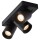 LED Deckenstrahler Nigel 3x5W GU10 in Schwarz 3-flammig