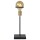 Tischlampe Ottelien aus Stahl in Gold-matt max. 60W E27