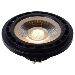 LED Lampe GU10 ES111 12W 820lm Dim-to-warm Schwarz 1er-Pack