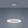 LED Pendelleuchte Lomo in Weiß und Nickel-matt 50W 6490lm