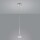 LED Pendelleuchte Flute in Chrom und Transparent-satiniert 6W 440lm