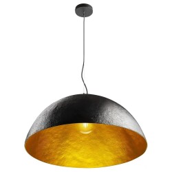Hanglamp Forchini in zwart e27 max. 40w