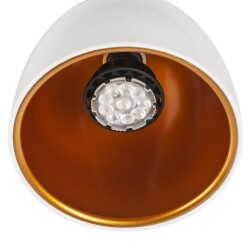 LED 1-Phasenschienen Leuchte GU10 max. 25W in Weiß...