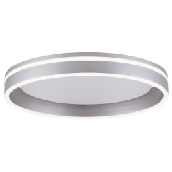 Q-Smart led ceiling light Q-Vito in silver tunable white...