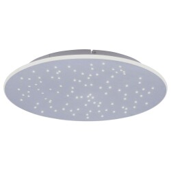 Q-Smart LED Deckenleuchte Q-Nightsky in Silber inkl....
