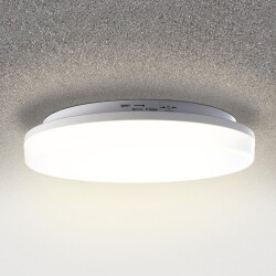 led plafondlamp 24w 3000k ip54 met bewegingsmelder