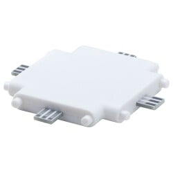 X-Verbinder Clever Connect Border 12V in Weiß