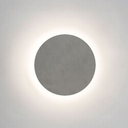 LED Wandleuchte Eclipse in Grau 12,6W, 597lm, IP44