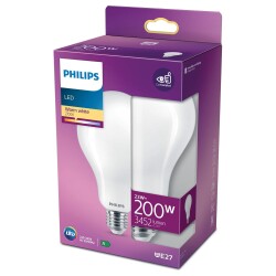 Philips LED Lampe ersetzt 200W, E27  weiß,...