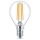 Philips LED Lampe ersetzt 60W, E14 Tropfenform P45, klar, warmweiß, 806 Lumen, nicht dimmbar, 1er Pack