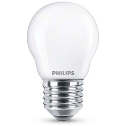 Philips led lamp replaces 25w, e27 drop shape p45, white,...