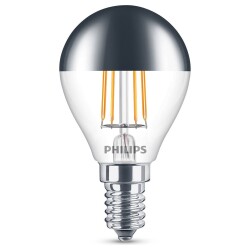Philips led lamp replaces 35w, e14 drops p45, clear, warm...
