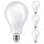 Philips LED Lampe ersetzt 200W, E27  weiß, warmweiß, 3452 Lumen, nicht dimmbar, 4er Pack