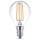 Philips LED Lampe ersetzt 40W, E14 Tropfen P45, klar, warmweiß, 470 Lumen, nicht dimmbar, 4er Pack