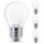 Philips LED Lampe ersetzt 40W, E27 Tropfenform P45, weiß, warmweiß, 470 Lumen, nicht dimmbar, 4er Pack