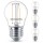 Philips LED Lampe ersetzt 25W, E27 Tropfenform P45, klar, warmweiß, 250 Lumen, nicht dimmbar, 4er Pack