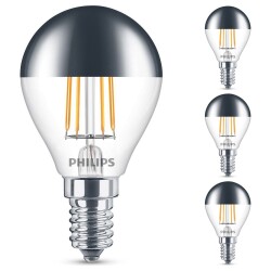 Philips LED Lampe ersetzt 35W, E14 Tropfen P45, klar,...