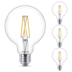 Philips LED WarmGlow Lampe ersetzt 60W, E27 Globe G93,...