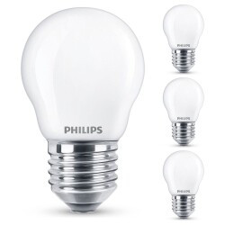 Philips LED Lampe ersetzt 40W, E27 Tropfenform P45,...