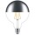 Philips LED Lampe ersetzt 50W, E27 Golbe G120, Kopfspiegel, warmweiß, 650 Lumen, dimmbar