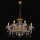 Kronleuchter Sevilla in Gold aus Metall 8-flammig