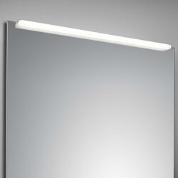 LED Spiegelleuchte Onta in Silber und Weiß 18W 1050lm