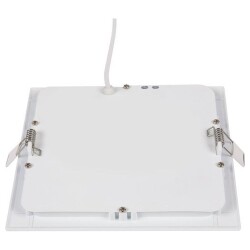 LED Einbaustrahler Senser in Weiß 9,7W 880lm eckig