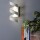 LED Wand- und Deckenleuchte Helix in Weiß und Silber 3x 3W 720lm IP20 300mm