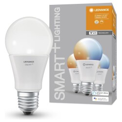 smart+ led illuminant e27 9,5w 1055lm 2700 to 6500k Set of 3