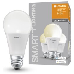 smart+ led illuminant e27 9,5w 1055lm blanc chaud 3 pcs. set