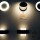 LED Wandleuchte Endura in Dunkelgrau und Weiß 10,5W 400lm IP44 rund