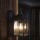 Wall lamp Endura in black and transparent e27 225mm