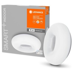 smart+ led ceiling light in white 24w 2500lm 400mm