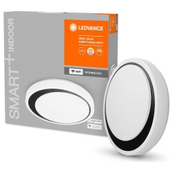 SMART+ LED Deckenleuchte in Weiß und Schwarz 32W...