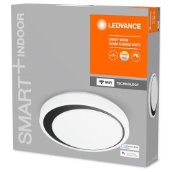 SMART+ LED Deckenleuchte in Weiß und Schwarz 32W...