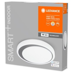 SMART+ LED Deckenleuchte in Weiß und Grau 32W...