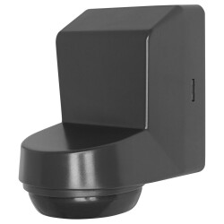 Wall motion detector in black