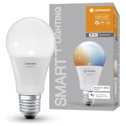 smart+ led illuminant e27 9,5w 1055lm 2700 à 6500k