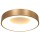 LED Deckenleuchte Ringlede in Gold und Weiß 40W 3600lm